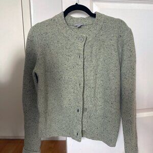 Cos speckled green cardigan, Like new. Jil Sander style